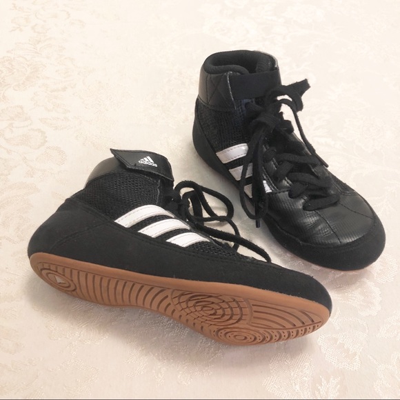 adidas Other - Adidas | Rare High Top Wrestling Adidas Boys Shoes